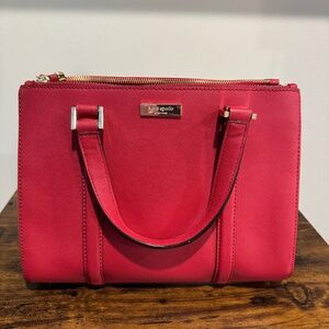 Red kate spade purse